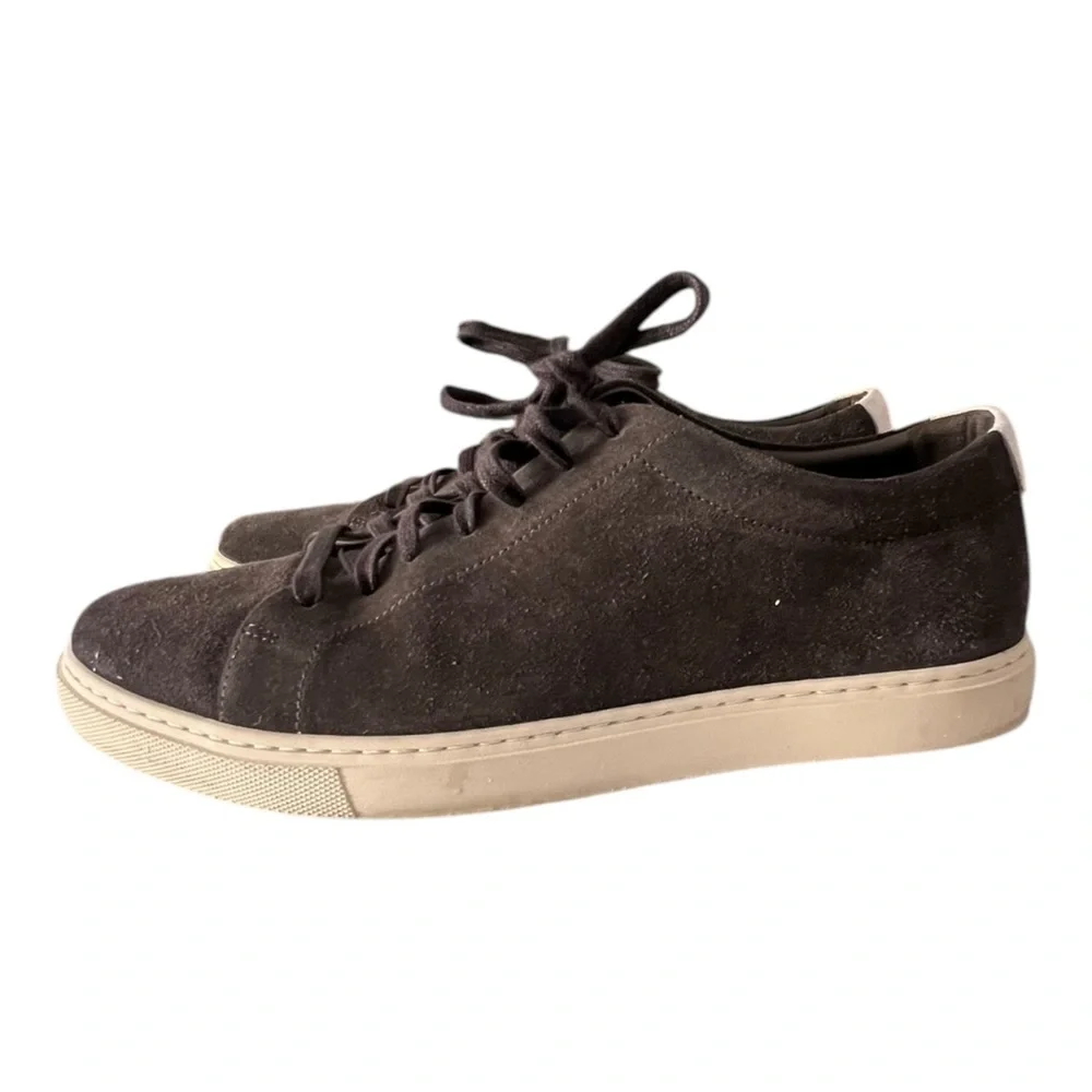 Allen Edmonds Shoes Canal Court Port Washington Sneakers Gray Suede Men Size 10